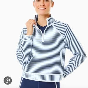 Scuba Light Bainbridge Quarter Zip Pullover Top Addison Bay